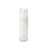 150ml PET White Foaming Bottle with Natural Overcap & White Pump