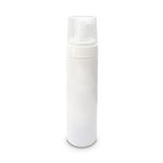 190ml PET White Foaming Bottle with Natural Overcap & White Pump