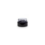 5ml Black Violet Round Glass Jar
