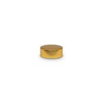 31mm Metal Smooth Shiny Gold Cap