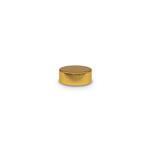 31mm Metal Smooth Shiny Gold Cap