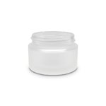 30ml Frosted Round Glass Jar
