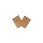 Brown Kraft String Tie C6 Envelope: 114mm (W) + 162mm (H) + 60mm Flap - Pack of 50