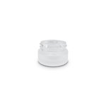 5ml Frosted Round Glass Jar