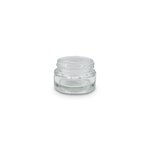 5ml Clear Round Glass Jar