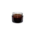 15ml Amber Round Glass Jar