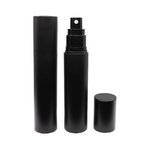 50ml Matte Black PP Airless Spray Bottle with Matte Black Cap
