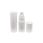 15ml Matte White PP Airless Spray Bottle with Matte White Cap