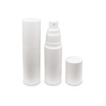 30ml Matte White PP Airless Spray Bottle with Matte White Cap