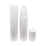 50ml Matte White PP Airless Spray Bottle with Matte White Cap
