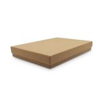 Brown Kraft A5 Document Box: 225mm (W) x 160mm (L) x 30mm (D) + 20mm LID - Carton of 50