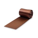 38mm Chocolate Brown Double Sided Satin Ribbon - 855 - 50m Roll