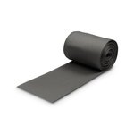 40mm Metal Grey Grosgrain Ribbon - 017 - 50m Roll
