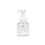 Clear Square Foaming Bottles with Clear Natural Pump