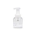 Clear Square Foaming Bottles with Clear Natural Pump