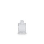 Clear 30ml Rectangular Glass Bottle (18mm neck)