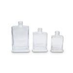 Clear Rectangular Glass Bottles