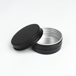 15ml Matte Black Aluminium Canister