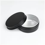 60ml Matte Black Aluminium Canister