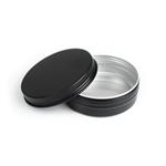 100ml Matte Black Aluminium Canister