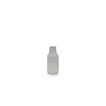 Frosted 15ml T/E Boston Round Glass Bottle (18mm neck)