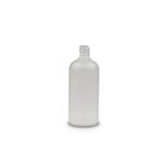 Frosted 100ml T/E Boston Round Glass Bottle (18mm neck)