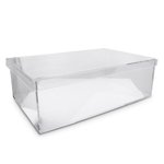 Acrylic Box LRG: 450mm (W) x 350mm (L) x 200mm (H) + 50mm LID