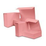 Pink Foldable Rigid Boxes