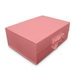 Pink X-Large Foldable Rigid Box + RIBBON