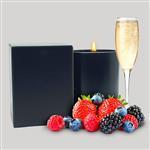 Champagne Berries - Soy Blend Glass Jar Candles