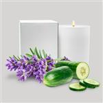 Cucumber and Lavender - Soy Blend Glass Jar Candles