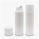 Alba White Airless Serum Bottle with White Top