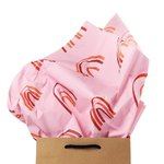 Pink Rainbow Tissue Paper - 500 Sheets