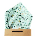 Green Terrazzo Tissue Paper - 500 Sheets