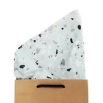 Grey Terrazzo Tissue Paper - 500 Sheets