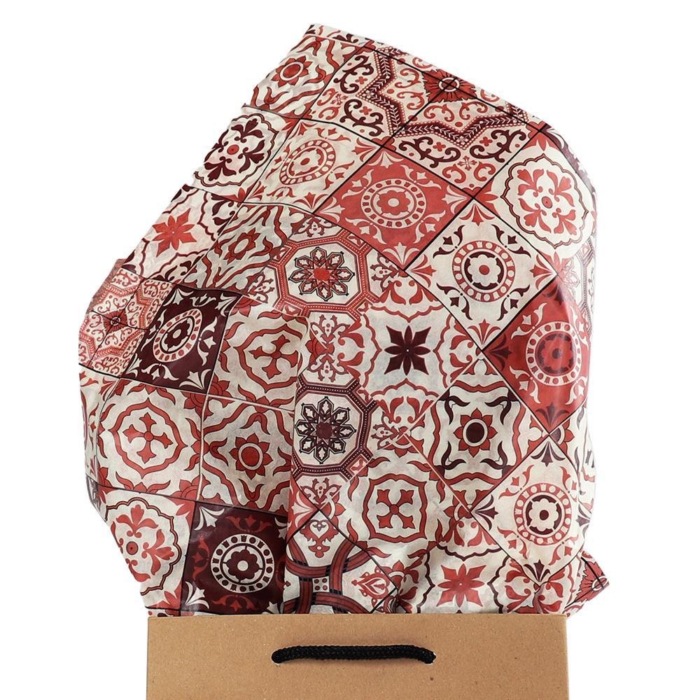 Moroccan Red Tile Tissue Paper - 500 Sheets - New Directions Australia