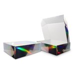 Holographic Shipping Carton SIZE ONE: 225mm (W) x 165mm (L) x 80mm (D)- Carton of 50