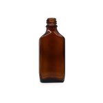 Flask Amber 50ml T/E Glass Bottle