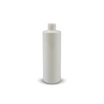 White 200ml PET Square Shoulder Bottle Neck 410