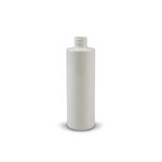 White 200ml PET Square Shoulder Bottle Neck 410