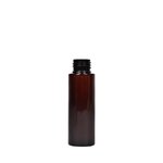 Amber 60ml PET Square Shoulder Bottle Neck 410