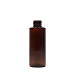 Amber 125ml PET Square Shoulder Bottle Neck 410