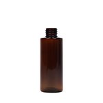 Amber 125ml PET Square Shoulder Bottle Neck 410