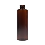 Amber 200ml PET Square Shoulder Bottle Neck 410