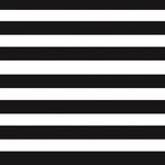 Gloss Wrapping Paper - Black Stripes - 50cm x 60m