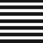 Gloss Wrapping Paper - Black Stripes - 50cm x 60m