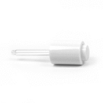 Push Down Eye Dropper 20mm (to suit 30ml Square Shoulder Glass Bottles) White