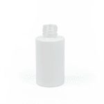 White Square Shoulder Glass Bottles