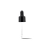 Eye Dropper 20mm Black (to suit  30ml Collar Glass Bottles)