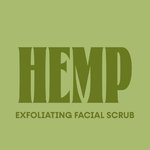 1L Hemp Exfoliating Facial Scrub - With Walnut & Jojoba Beads